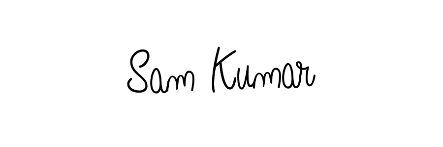 This is the best signature style for the Sam Kumar name. Also you like these signature font (Angelique-Rose-font-FFP). Mix name signature. Sam Kumar signature style 5 images and pictures png