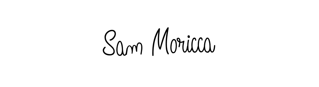 How to Draw Sam Moricca signature style? Angelique-Rose-font-FFP is a latest design signature styles for name Sam Moricca. Sam Moricca signature style 5 images and pictures png