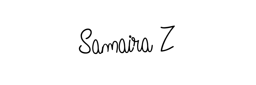 You can use this online signature creator to create a handwritten signature for the name Samaira Z. This is the best online autograph maker. Samaira Z signature style 5 images and pictures png