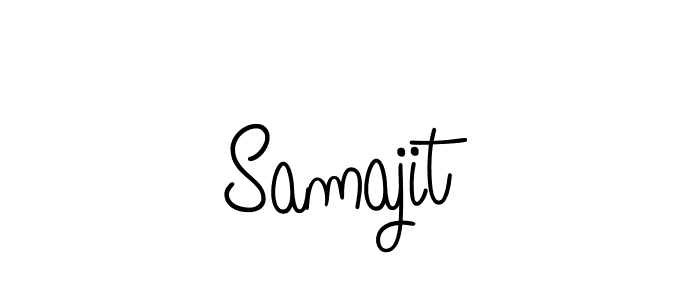 Also we have Samajit name is the best signature style. Create professional handwritten signature collection using Angelique-Rose-font-FFP autograph style. Samajit signature style 5 images and pictures png