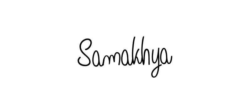 Make a beautiful signature design for name Samakhya. Use this online signature maker to create a handwritten signature for free. Samakhya signature style 5 images and pictures png