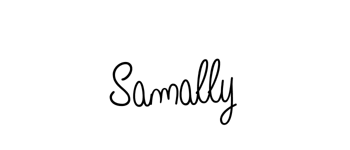 Make a short Samally signature style. Manage your documents anywhere anytime using Angelique-Rose-font-FFP. Create and add eSignatures, submit forms, share and send files easily. Samally signature style 5 images and pictures png
