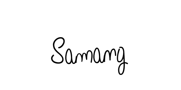 You can use this online signature creator to create a handwritten signature for the name Samang. This is the best online autograph maker. Samang signature style 5 images and pictures png