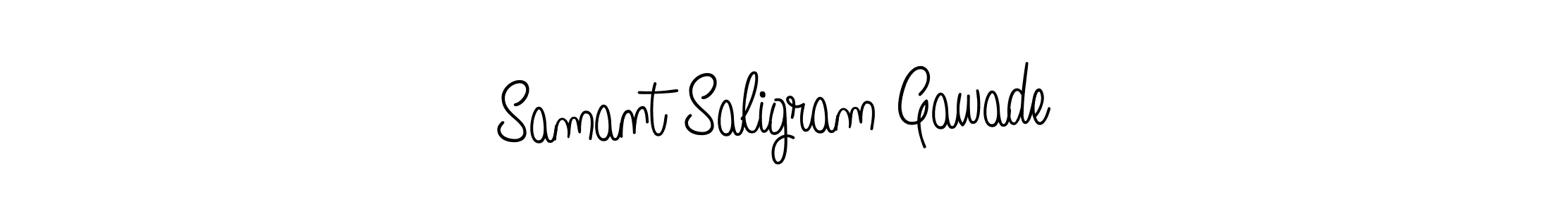 You can use this online signature creator to create a handwritten signature for the name Samant Saligram Gawade. This is the best online autograph maker. Samant Saligram Gawade signature style 5 images and pictures png