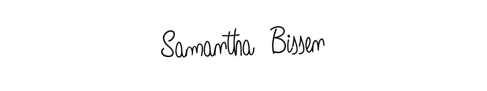 Also You can easily find your signature by using the search form. We will create Samantha  Bissen name handwritten signature images for you free of cost using Angelique-Rose-font-FFP sign style. Samantha  Bissen signature style 5 images and pictures png