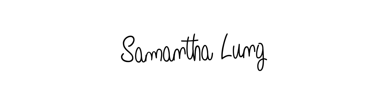 Also we have Samantha Lung name is the best signature style. Create professional handwritten signature collection using Angelique-Rose-font-FFP autograph style. Samantha Lung signature style 5 images and pictures png
