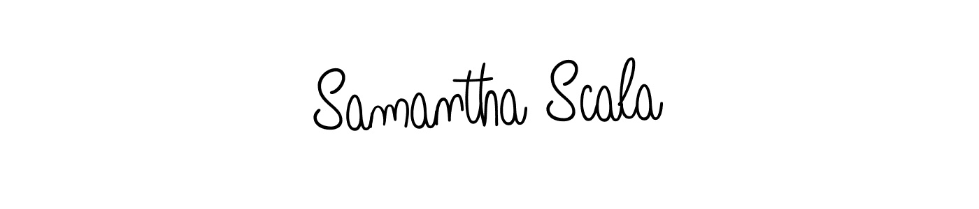 You can use this online signature creator to create a handwritten signature for the name Samantha Scala. This is the best online autograph maker. Samantha Scala signature style 5 images and pictures png