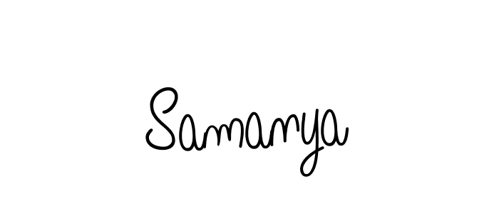 Similarly Angelique-Rose-font-FFP is the best handwritten signature design. Signature creator online .You can use it as an online autograph creator for name Samanya. Samanya signature style 5 images and pictures png