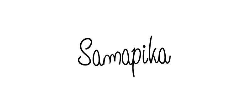 Similarly Angelique-Rose-font-FFP is the best handwritten signature design. Signature creator online .You can use it as an online autograph creator for name Samapika. Samapika signature style 5 images and pictures png