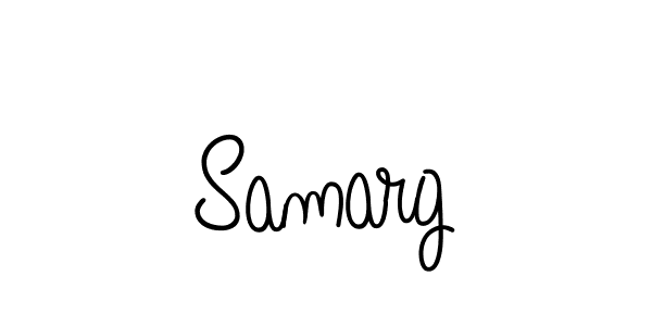 Make a beautiful signature design for name Samarg. Use this online signature maker to create a handwritten signature for free. Samarg signature style 5 images and pictures png