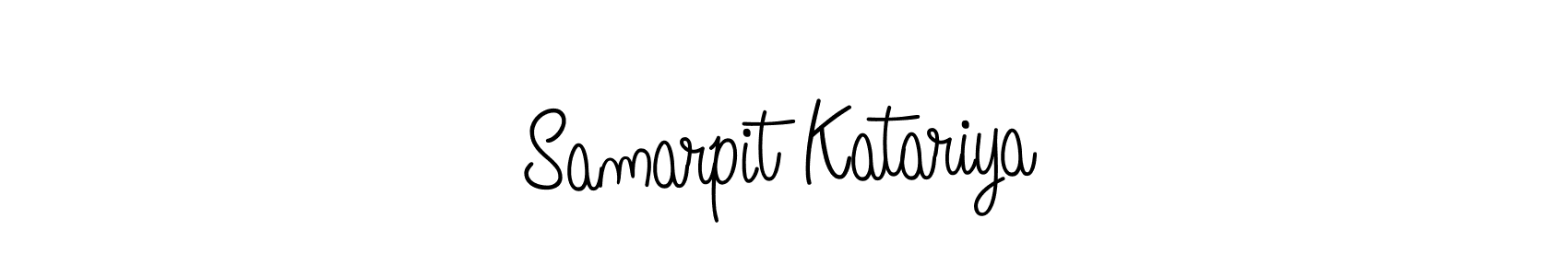 This is the best signature style for the Samarpit Katariya name. Also you like these signature font (Angelique-Rose-font-FFP). Mix name signature. Samarpit Katariya signature style 5 images and pictures png