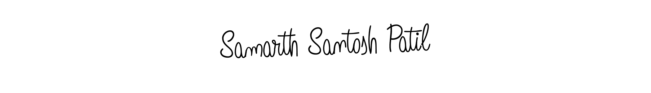 How to make Samarth Santosh Patil signature? Angelique-Rose-font-FFP is a professional autograph style. Create handwritten signature for Samarth Santosh Patil name. Samarth Santosh Patil signature style 5 images and pictures png