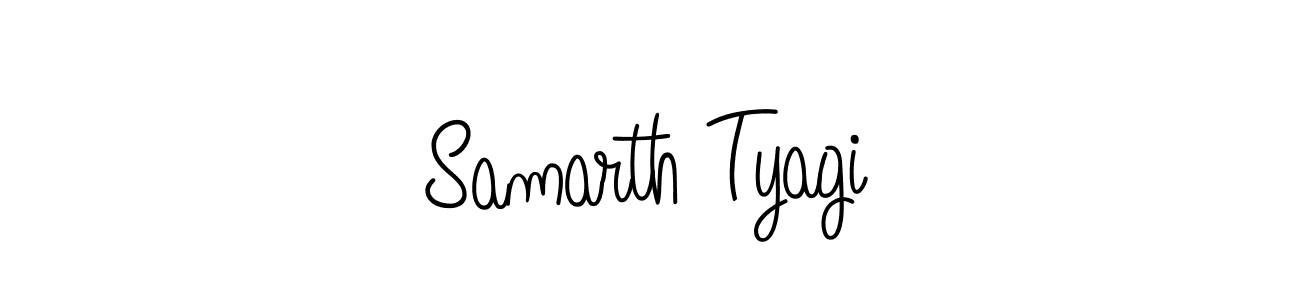 How to make Samarth Tyagi signature? Angelique-Rose-font-FFP is a professional autograph style. Create handwritten signature for Samarth Tyagi name. Samarth Tyagi signature style 5 images and pictures png