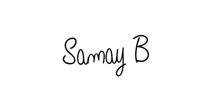 Best and Professional Signature Style for Samay B. Angelique-Rose-font-FFP Best Signature Style Collection. Samay B signature style 5 images and pictures png