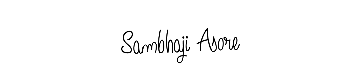 You can use this online signature creator to create a handwritten signature for the name Sambhaji Asore. This is the best online autograph maker. Sambhaji Asore signature style 5 images and pictures png