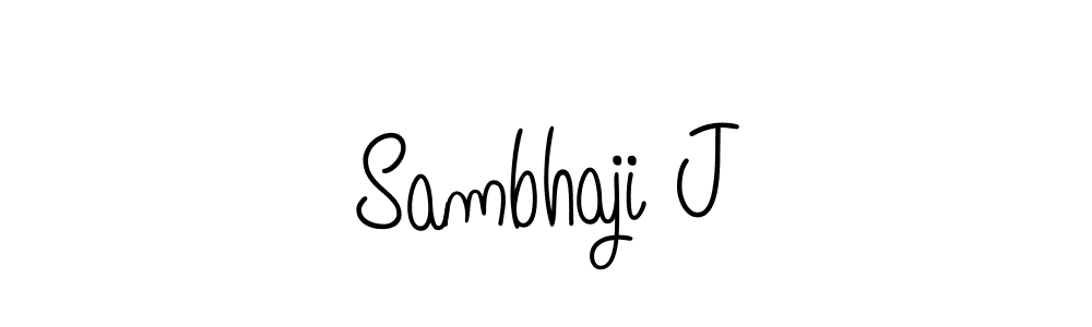 Make a beautiful signature design for name Sambhaji J. Use this online signature maker to create a handwritten signature for free. Sambhaji J signature style 5 images and pictures png