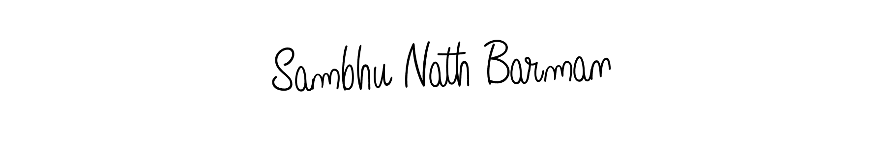 How to Draw Sambhu Nath Barman signature style? Angelique-Rose-font-FFP is a latest design signature styles for name Sambhu Nath Barman. Sambhu Nath Barman signature style 5 images and pictures png