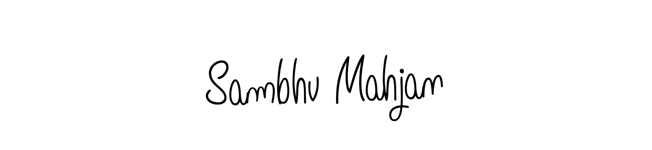 Similarly Angelique-Rose-font-FFP is the best handwritten signature design. Signature creator online .You can use it as an online autograph creator for name Sambhv Mahjan. Sambhv Mahjan signature style 5 images and pictures png