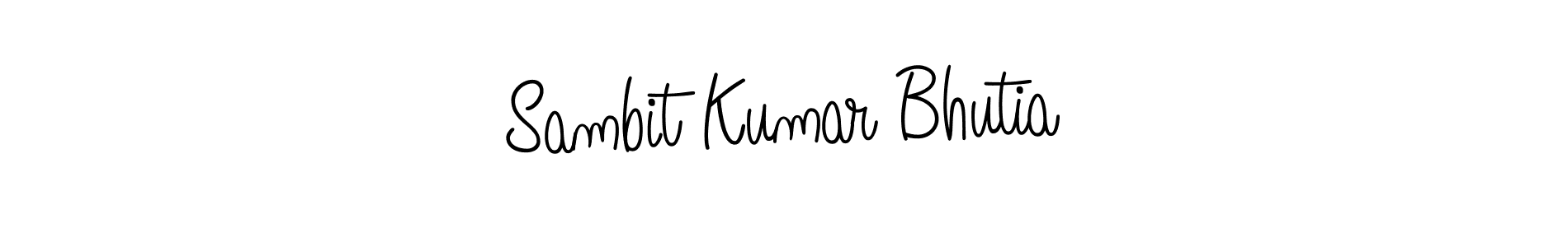 Make a beautiful signature design for name Sambit Kumar Bhutia. Use this online signature maker to create a handwritten signature for free. Sambit Kumar Bhutia signature style 5 images and pictures png