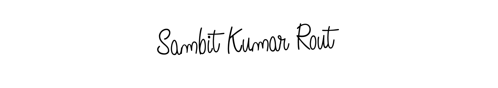 Make a beautiful signature design for name Sambit Kumar Rout. Use this online signature maker to create a handwritten signature for free. Sambit Kumar Rout signature style 5 images and pictures png