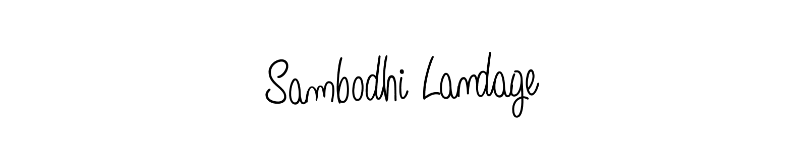 See photos of Sambodhi Landage official signature by Spectra . Check more albums & portfolios. Read reviews & check more about Angelique-Rose-font-FFP font. Sambodhi Landage signature style 5 images and pictures png