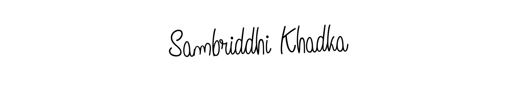 Also we have Sambriddhi Khadka name is the best signature style. Create professional handwritten signature collection using Angelique-Rose-font-FFP autograph style. Sambriddhi Khadka signature style 5 images and pictures png