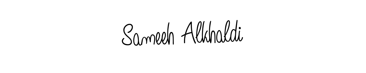 Make a beautiful signature design for name Sameeh Alkhaldi. Use this online signature maker to create a handwritten signature for free. Sameeh Alkhaldi signature style 5 images and pictures png