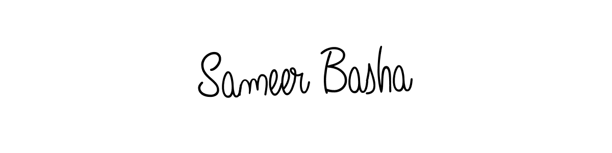 Also You can easily find your signature by using the search form. We will create Sameer Basha name handwritten signature images for you free of cost using Angelique-Rose-font-FFP sign style. Sameer Basha signature style 5 images and pictures png