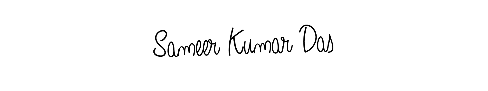 Also we have Sameer Kumar Das name is the best signature style. Create professional handwritten signature collection using Angelique-Rose-font-FFP autograph style. Sameer Kumar Das signature style 5 images and pictures png