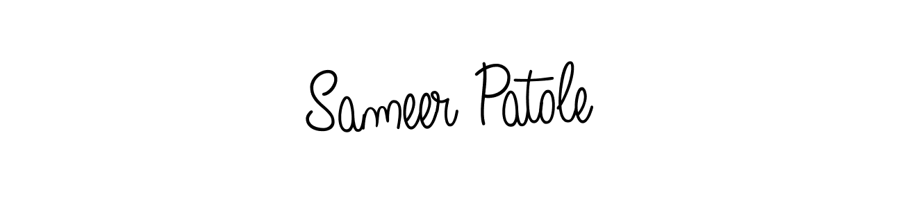 Once you've used our free online signature maker to create your best signature Angelique-Rose-font-FFP style, it's time to enjoy all of the benefits that Sameer Patole name signing documents. Sameer Patole signature style 5 images and pictures png