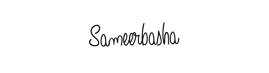 Also You can easily find your signature by using the search form. We will create Sameerbasha name handwritten signature images for you free of cost using Angelique-Rose-font-FFP sign style. Sameerbasha signature style 5 images and pictures png
