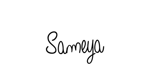 Make a beautiful signature design for name Sameya. Use this online signature maker to create a handwritten signature for free. Sameya signature style 5 images and pictures png