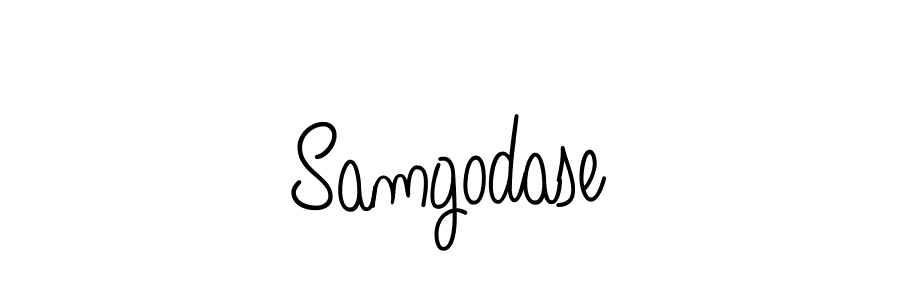 Design your own signature with our free online signature maker. With this signature software, you can create a handwritten (Angelique-Rose-font-FFP) signature for name Samgodase. Samgodase signature style 5 images and pictures png