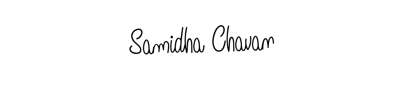 How to make Samidha Chavan signature? Angelique-Rose-font-FFP is a professional autograph style. Create handwritten signature for Samidha Chavan name. Samidha Chavan signature style 5 images and pictures png