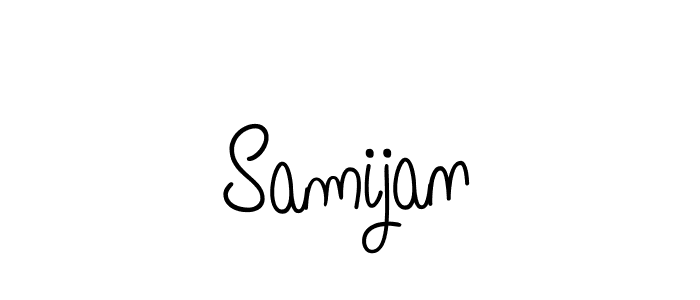 Make a beautiful signature design for name Samijan. Use this online signature maker to create a handwritten signature for free. Samijan signature style 5 images and pictures png