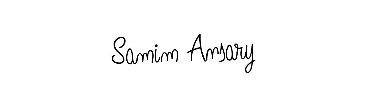 Best and Professional Signature Style for Samim Ansary. Angelique-Rose-font-FFP Best Signature Style Collection. Samim Ansary signature style 5 images and pictures png