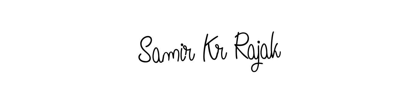 It looks lik you need a new signature style for name Samir Kr Rajak. Design unique handwritten (Angelique-Rose-font-FFP) signature with our free signature maker in just a few clicks. Samir Kr Rajak signature style 5 images and pictures png