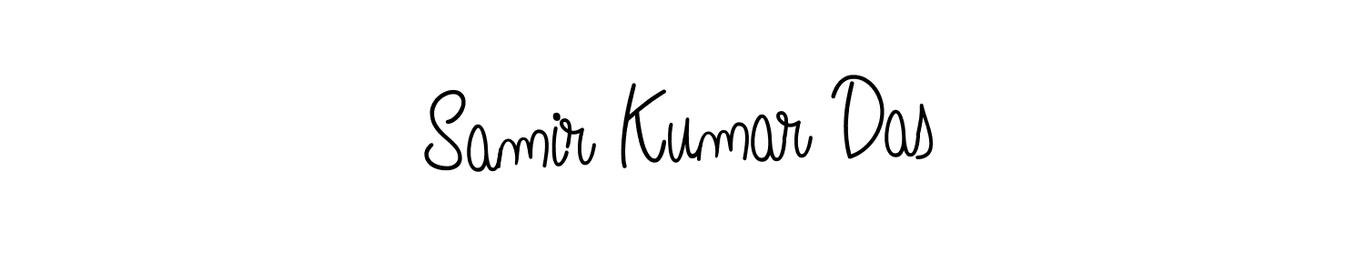 How to make Samir Kumar Das signature? Angelique-Rose-font-FFP is a professional autograph style. Create handwritten signature for Samir Kumar Das name. Samir Kumar Das signature style 5 images and pictures png