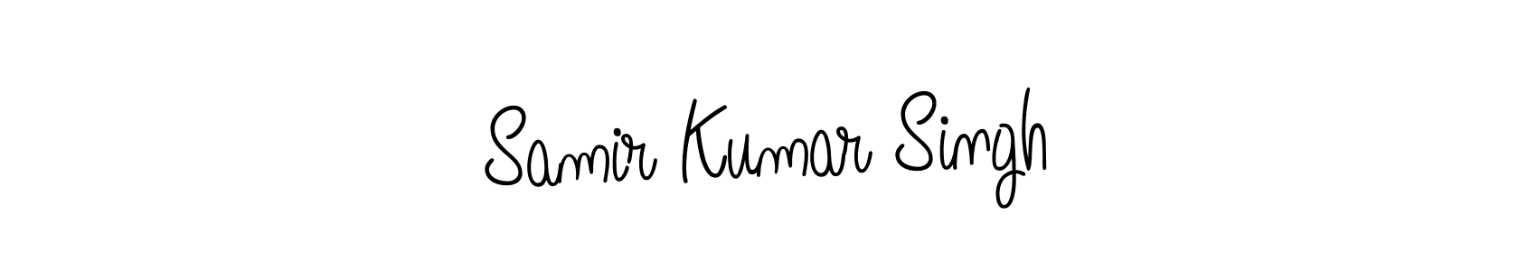 Make a short Samir Kumar Singh signature style. Manage your documents anywhere anytime using Angelique-Rose-font-FFP. Create and add eSignatures, submit forms, share and send files easily. Samir Kumar Singh signature style 5 images and pictures png