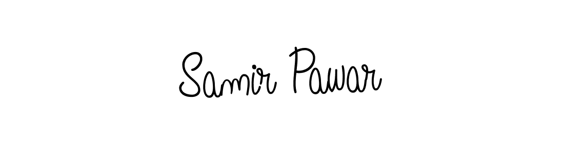 How to make Samir Pawar signature? Angelique-Rose-font-FFP is a professional autograph style. Create handwritten signature for Samir Pawar name. Samir Pawar signature style 5 images and pictures png