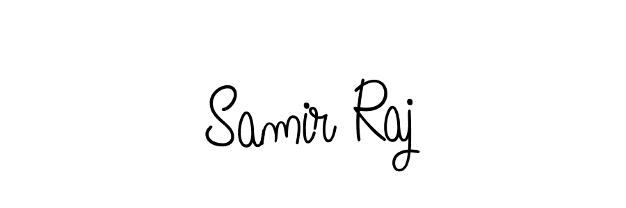 This is the best signature style for the Samir Raj name. Also you like these signature font (Angelique-Rose-font-FFP). Mix name signature. Samir Raj signature style 5 images and pictures png