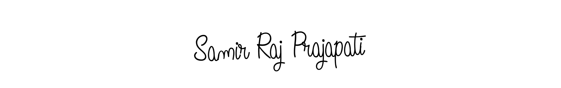 Make a beautiful signature design for name Samir Raj Prajapati. Use this online signature maker to create a handwritten signature for free. Samir Raj Prajapati signature style 5 images and pictures png