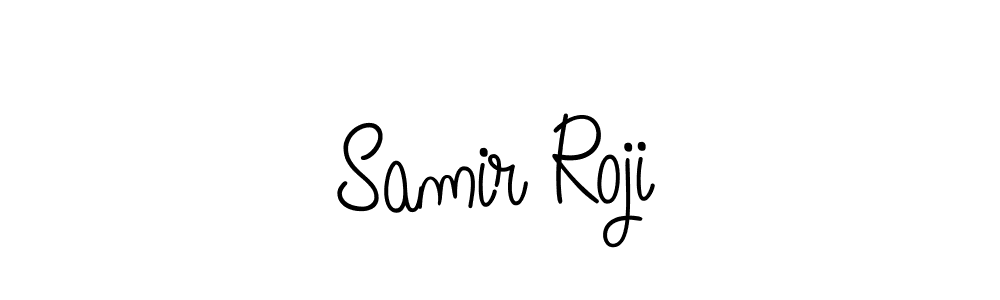 Also we have Samir Roji name is the best signature style. Create professional handwritten signature collection using Angelique-Rose-font-FFP autograph style. Samir Roji signature style 5 images and pictures png