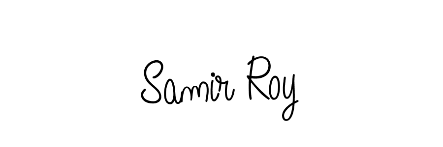 Also You can easily find your signature by using the search form. We will create Samir Roy name handwritten signature images for you free of cost using Angelique-Rose-font-FFP sign style. Samir Roy signature style 5 images and pictures png