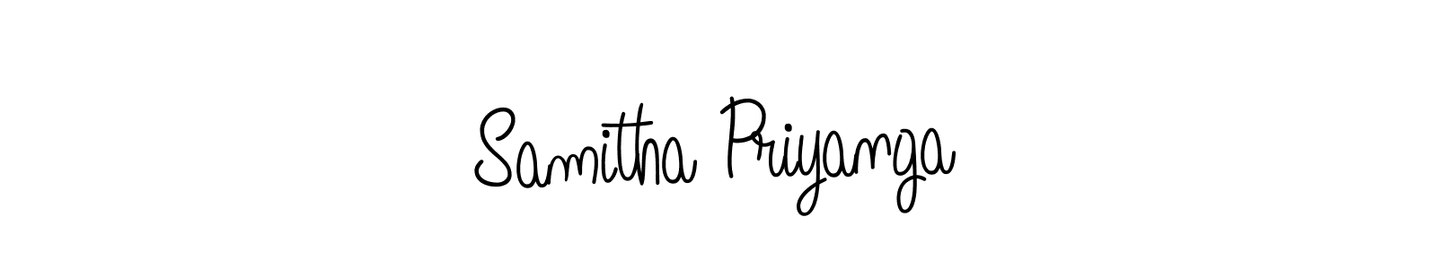 Make a short Samitha Priyanga signature style. Manage your documents anywhere anytime using Angelique-Rose-font-FFP. Create and add eSignatures, submit forms, share and send files easily. Samitha Priyanga signature style 5 images and pictures png