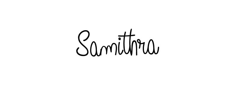 How to make Samithra signature? Angelique-Rose-font-FFP is a professional autograph style. Create handwritten signature for Samithra name. Samithra signature style 5 images and pictures png