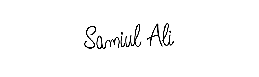 Here are the top 10 professional signature styles for the name Samiul Ali. These are the best autograph styles you can use for your name. Samiul Ali signature style 5 images and pictures png