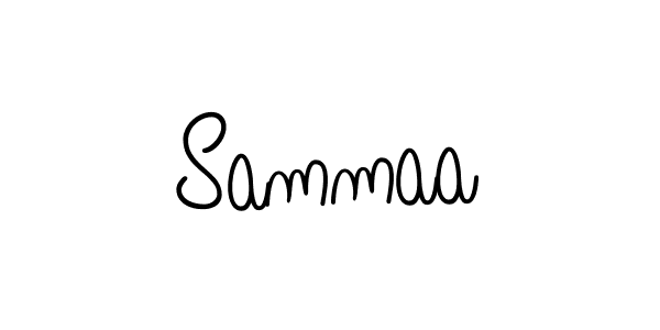 Best and Professional Signature Style for Sammaa. Angelique-Rose-font-FFP Best Signature Style Collection. Sammaa signature style 5 images and pictures png