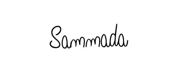 Make a beautiful signature design for name Sammada. Use this online signature maker to create a handwritten signature for free. Sammada signature style 5 images and pictures png