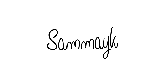 Make a beautiful signature design for name Sammayk. With this signature (Angelique-Rose-font-FFP) style, you can create a handwritten signature for free. Sammayk signature style 5 images and pictures png